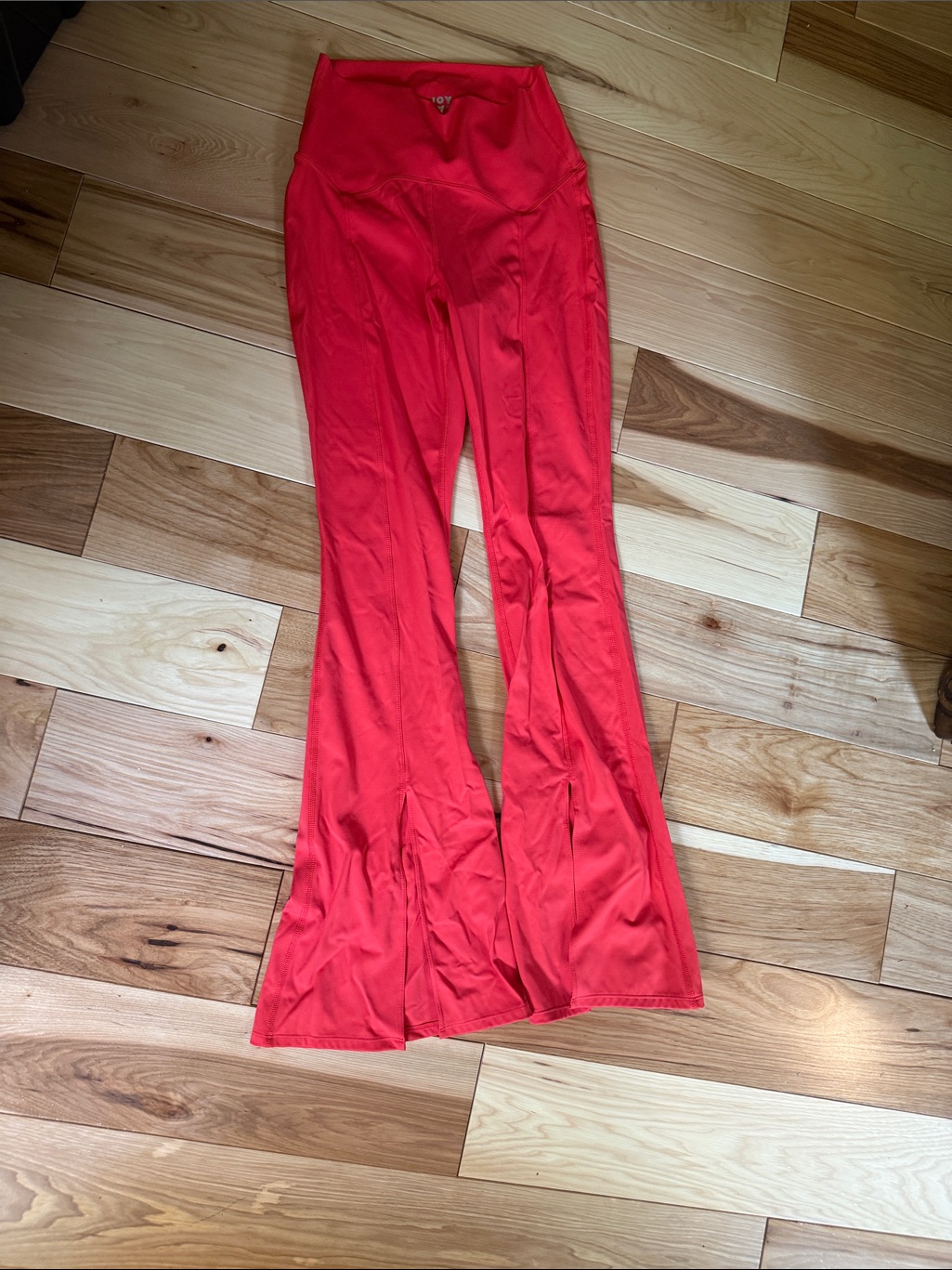 Target Girls High-Waist Flared Leggings - Red